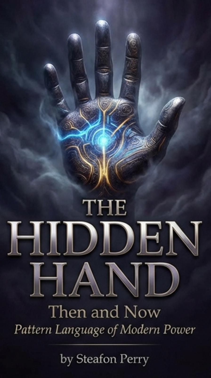 THE HIDDEN HAND Book Cover - Pattern Language of Modern Power by Steafon Perry